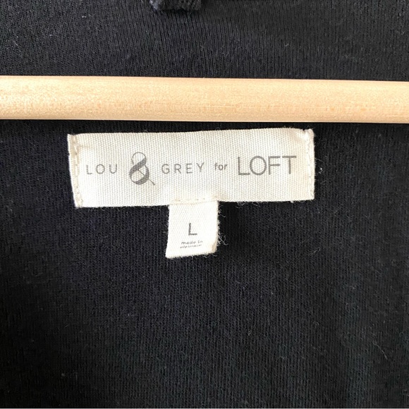 LOFT Lou & Grey Ski Lodge Cozy Up Coat Sherpa Fleece Oversized Women’s Large - Picture 11 of 12